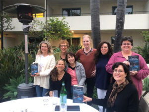 Tracy Shawn at her first book club meeting