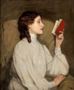 Woman Reading Book